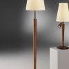Walnut Standing Lamps (Photo 1 of 15)