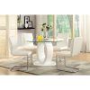White High Gloss Oval Dining Tables (Photo 24 of 25)