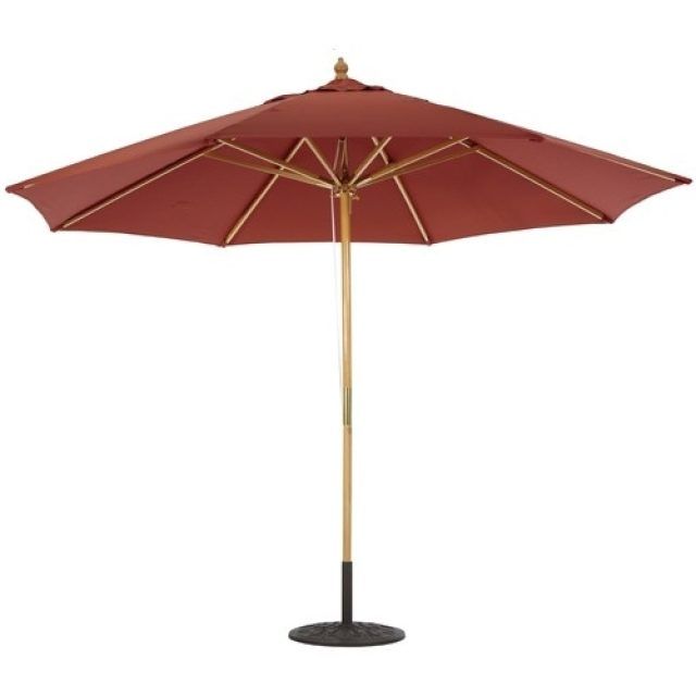 15 Ideas of Wooden Patio Umbrellas