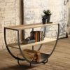 Round Iron Console Tables (Photo 14 of 15)