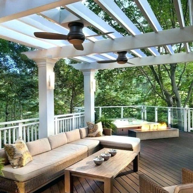 Top 15 of Outdoor Ceiling Fans for Decks
