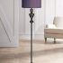 15 Ideas of Textured Fabric Standing Lamps