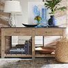 Rustic Espresso Wood Console Tables (Photo 9 of 15)