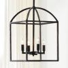 Forged Iron Lantern Chandeliers (Photo 6 of 15)