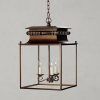 Brass Wrapped Lantern Chandeliers (Photo 8 of 15)