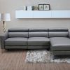2Pc Crowningshield Contemporary Chaise Sofas Light Gray (Photo 22 of 25)