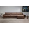2Pc Connel Modern Chaise Sectional Sofas Black (Photo 11 of 25)