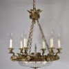 French Glass Chandelier (Photo 8 of 15)