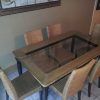 Wicker And Glass Dining Tables (Photo 5 of 25)