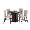 Bistro Transitional 4-Seating Square Dining Tables (Photo 6 of 24)
