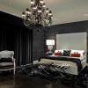Black Chandelier Bedroom (Photo 9 of 15)