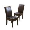 Brown Leather Dining Chairs (Photo 10 of 25)