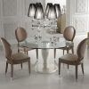 Glass Dining Tables And Leather Chairs (Photo 19 of 25)