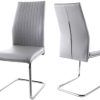 Grey Leather Dining Chairs (Photo 15 of 25)
