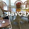 Distressed Grey Finish Wood Classic Design Dining Tables (Photo 22 of 25)