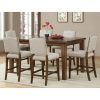 Jaxon 5 Piece Extension Round Dining Sets With Wood Chairs (Photo 21 of 25)