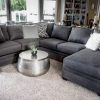 2Pc Maddox Left Arm Facing Sectional Sofas With Chaise Brown (Photo 5 of 25)