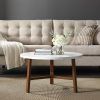 Modern Round Faux Marble Coffee Tables (Photo 13 of 15)