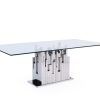 Steel And Glass Rectangle Dining Tables (Photo 20 of 25)