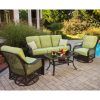 Patio Conversation Sets With Glider (Photo 4 of 15)