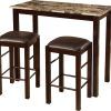 Penelope 3 Piece Counter Height Wood Dining Sets (Photo 3 of 25)