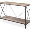 Rustic Barnside Console Tables (Photo 6 of 15)