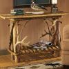 Rustic Barnside Console Tables (Photo 11 of 15)