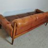 Florence Mid Century Modern Right Sectional Sofas Cognac Tan (Photo 22 of 25)