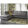 2Pc Burland Contemporary Sectional Sofas Charcoal (Photo 10 of 25)