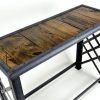 Smoked Barnwood Console Tables (Photo 8 of 15)