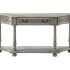 15 Collection of Square Weathered White Wood Console Tables
