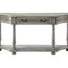 Square Weathered White Wood Console Tables (Photo 1 of 15)