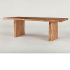 Acacia Dining Tables With Black Rocket-Legs (Photo 14 of 25)