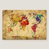 World Map Wall Art Canvas (Photo 13 of 15)