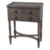 Smoke Gray Wood Console Tables (Photo 13 of 15)
