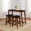 Tappahannock 3 Piece Counter Height Dining Sets (Photo 9 of 25)