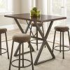 Mysliwiec 5 Piece Counter Height Breakfast Nook Dining Sets (Photo 9 of 25)
