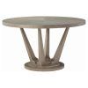 Alexandra Round Marble Pedestal Dining Tables (Photo 8 of 25)