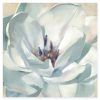Teal Flower Canvas Wall Art (Photo 15 of 15)