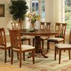 Caden 7 Piece Dining Sets With Upholstered Side Chair (Photo 23 of 25)