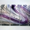 Purple Abstract Wall Art (Photo 1 of 15)
