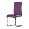 Purple Faux Leather Dining Chairs (Photo 14 of 25)