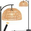 Rattan Standing Lamps (Photo 2 of 15)