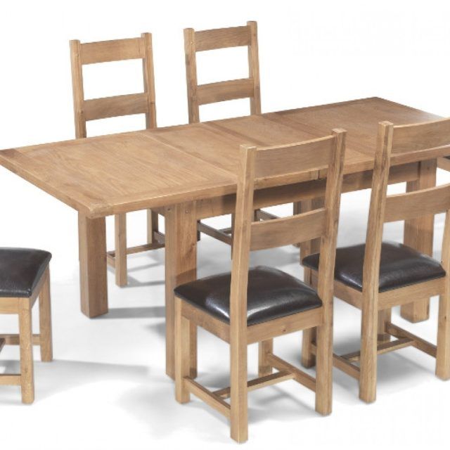 The 25 Best Collection of Oak Extending Dining Tables and 6 Chairs