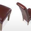 Red Leather Dining Chairs (Photo 24 of 25)
