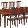 Solid Oak Dining Tables And 8 Chairs (Photo 6 of 25)