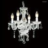 4 Light Crystal Chandeliers (Photo 8 of 15)