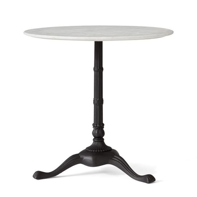 25 Inspirations Rae Round Marble Bistro Tables