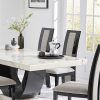 White And Black Dining Tables (Photo 4 of 15)