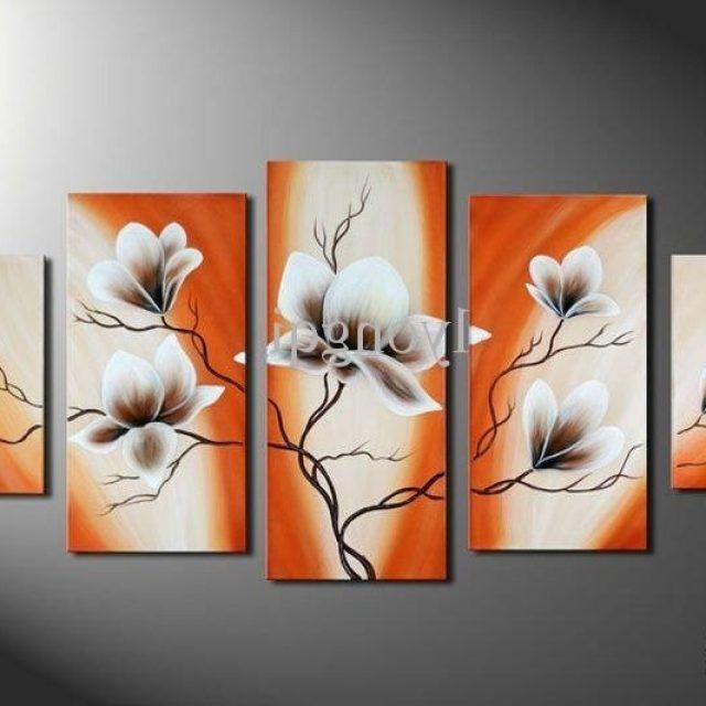 Top 15 of Abstract Orange Wall Art